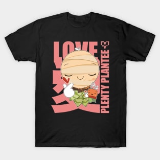 Valentine's Day Snake Plant Kokedama T-Shirt